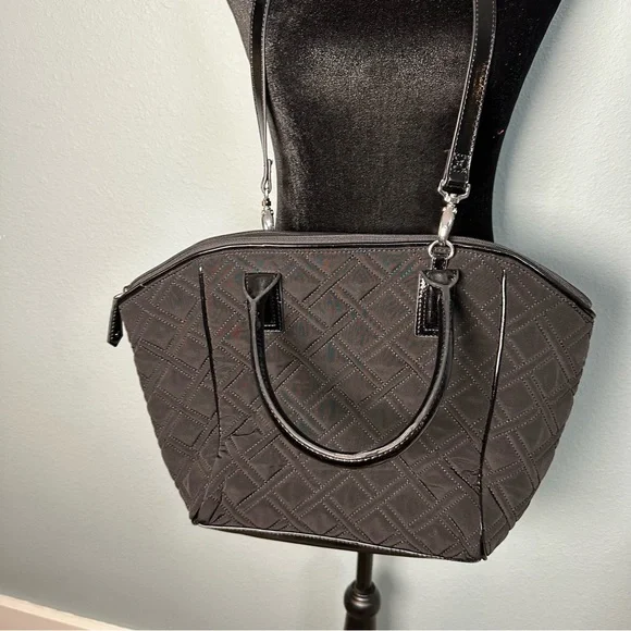 Vera Bradley Black Quilted Handbag - Picture 2 of 4